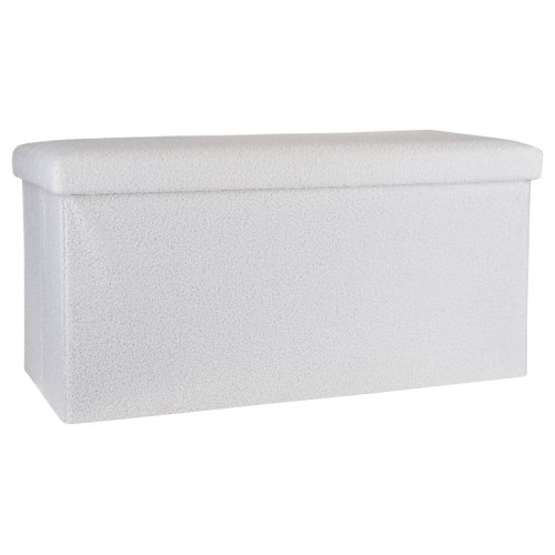 ESTIA ΣΚΑΜΠΟ CUBE TEDY ΜΕ ΑΠΟΘΗΚΕΥΤΙΚΟ ΧΩΡΟ ΛΕΥΚΟ