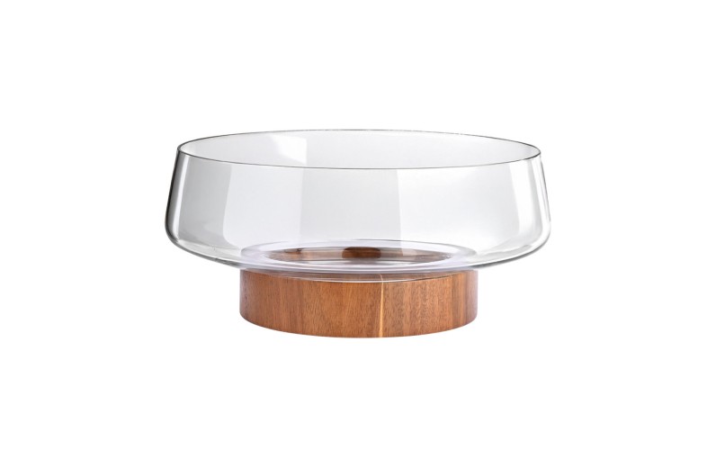 ESTIA ΣΑΛΑΤΙΕΡΑ ALLURE ΜΕ ΞΥΛΙΝΗ ΒΑΣΗ 26CM