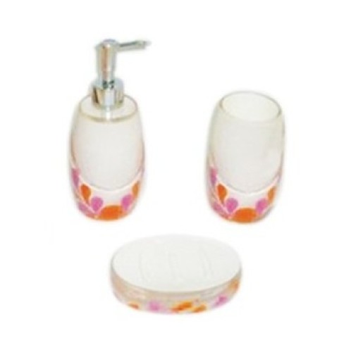 Σετ dispenser, ποτηροθήκη και σαπουνοθήκη