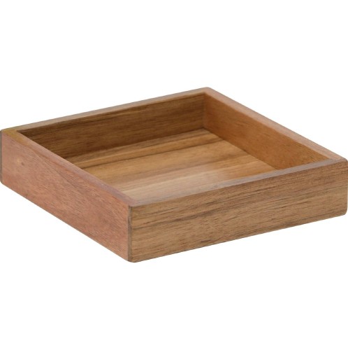 Δισκάκι τετράγωνο από Ακακία