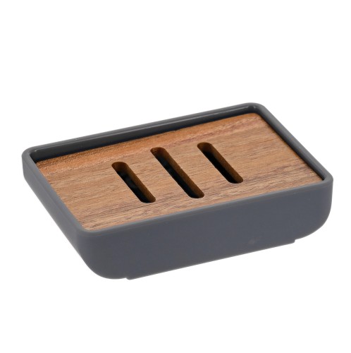 Σαπουνοθήκη abs bamboo 13,3x8x1,5 cm Eurocasa
