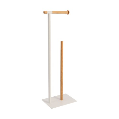 Βάση μεταλλική με θέση για χαρτί υγείας  16χ22χ69,5 cm Eurocasa