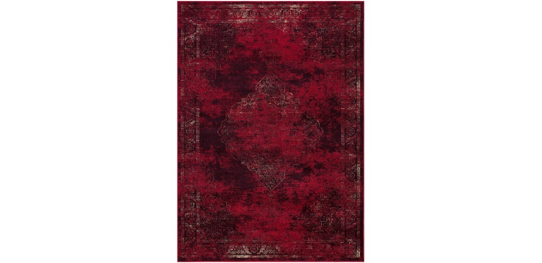Χαλί Transitional ezzo Antika 6010AHH BURGUNDY - Bed Set (3 pieces)