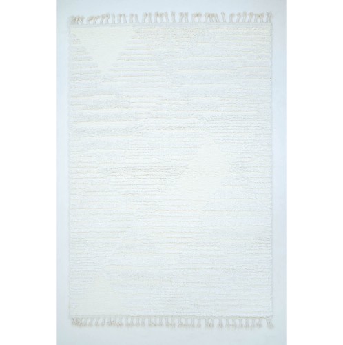 Χαλί ezzo Neve Shaggy C828B1A CREAM - 080x150