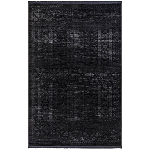 Χαλί ezzo Nomade Fringes 8535AHY FUME - 133x190
