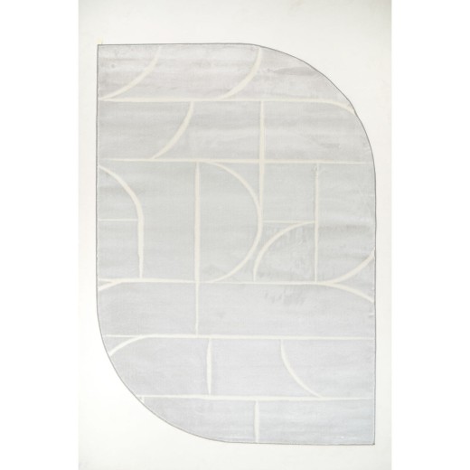 Χαλί ezzo Forma E460B2A LIGHT GREY - 080x150
