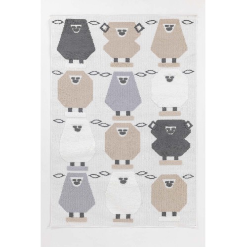 Παιδικό Χαλί ezzo Piccolo D057A1A CREAM - 080x150