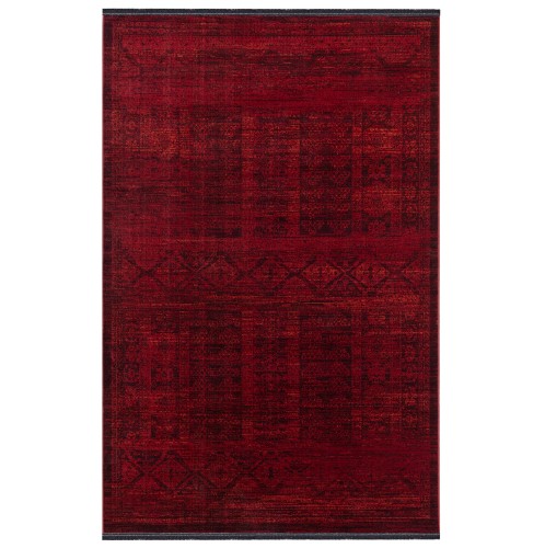 Χαλί ezzo Nomade Fringes 8535AHH RED - 160x230