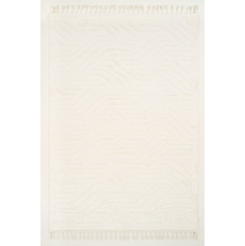 Χαλί ezzo Neve Shaggy E903A1A CREAM - Bed Set (3 pieces)