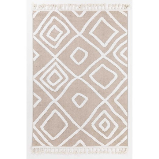 Χαλί ezzo Perla C837A1B LIGHT BEIGE - 080x150