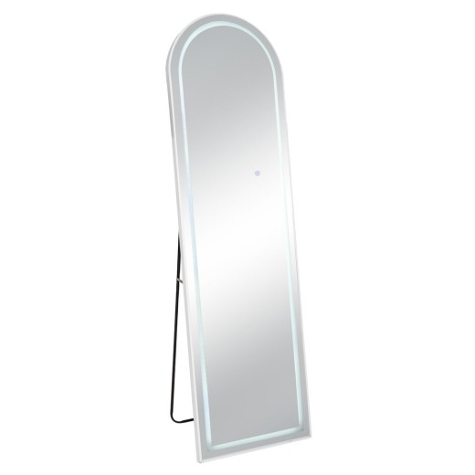 ΛΕΥΚΟΣ ΜΕΤΑΛΛΙΚΟΣ ΚΑΘΡΕΦΤΗΣ ΔΑΠΕΔΟΥ ΜΕ LED 50Χ170ΕΚ