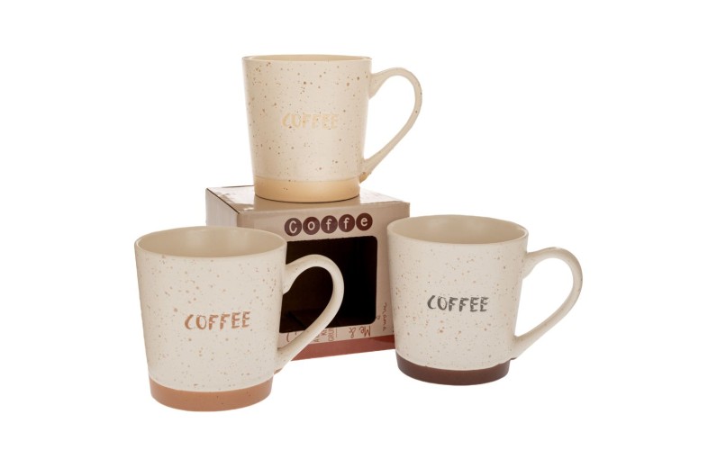 ΛΕΥΚΗ ΚΕΡΑΜΙΚΗ ΚΟΥΠΑ 3 ΣΧΕΔΙΑ ΣΕ ΚΟΥΤΙ