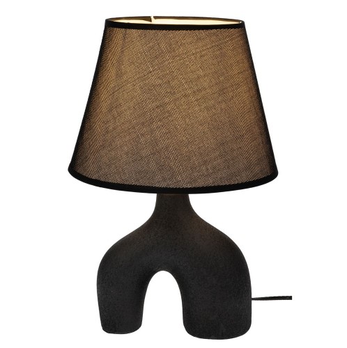 ΜΑΥΡΟ ΚΕΡΑΜΙΚΟ ΛΑΜΠΑΤΕΡ ΜΕ ΜΑΥΡΟ ΚΑΠΕΛΟ 38,5ΕΚ