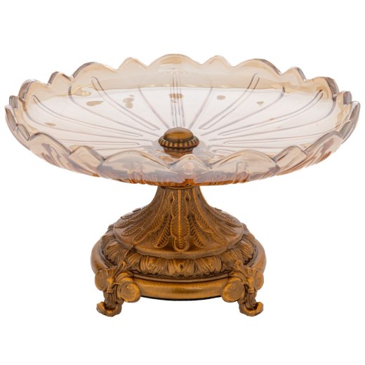 ΜΕΛΙ ΓΥΑΛΙΝΗ ΠΙΑΤΕΛΑ ΜΕ ΜΕΤΑΛΛΙΚΗ ΒΑΣΗ Φ22Χ13ΕΚ