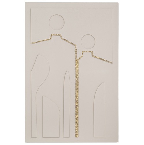 ΚΡΕΜ ΑΝΑΓΛΥΦΟΣ ΠΙΝΑΚΑΣ PEOPLE 80Χ120ΕΚ