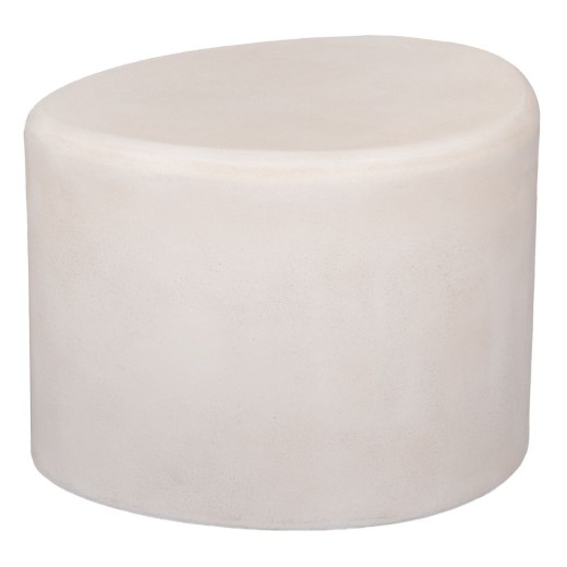 ΛΕΥΚΟ ΒΟΗΘΗΤΙΚΟ ΤΡΑΠΕΖΑΚΙ ΑΠΌ MDF ΜΕ ΑΚΑΝΟΝΙΣΤΟ ΣΧΗΜΑ 50X40X35EK