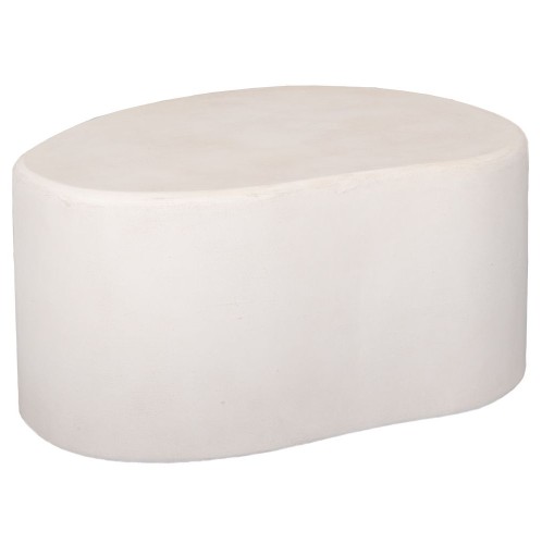 ΛΕΥΚΟ ΒΟΗΘΗΤΙΚΟ ΤΡΑΠΕΖΑΚΙ ΑΠΌ MFD ΜΕ ΑΚΑΝΟΝΙΣΤΟ ΣΧΗΜΑ 80Χ53Χ40ΕΚ