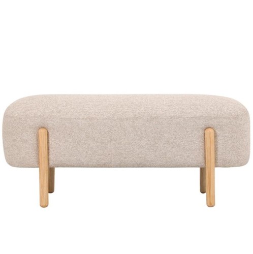 ΣΚΑΜΠΟ ΜΕ ΚΡΕΜ ΜΠΟΥΚΛΕ ΥΦΑΣΜΑ AND ΚΑΦΕ ΞΥΛΙΝΑ ΠΟΔΙΑ 108Χ41Χ48ΕΚ ΜΑΚΡΟΣΤΕΝΟ