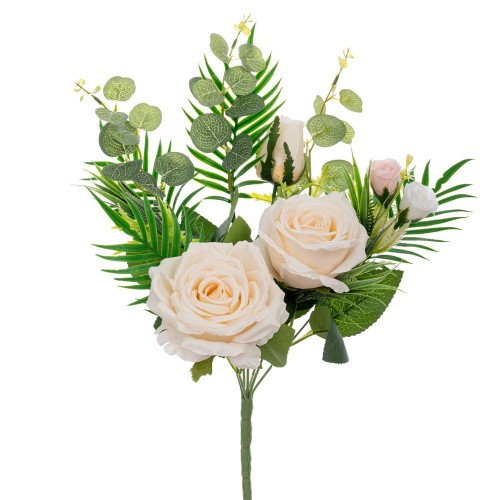 ΜΕΣΑΙΟ ΚΡΕΜ ΜΠΟΥΚΕΤΟ ΜΕ ΤΡΙΑΝΤΑΦΥΛΛΑ UV ΠΡΟΣΤΑΣΙΑ  X7 43EK