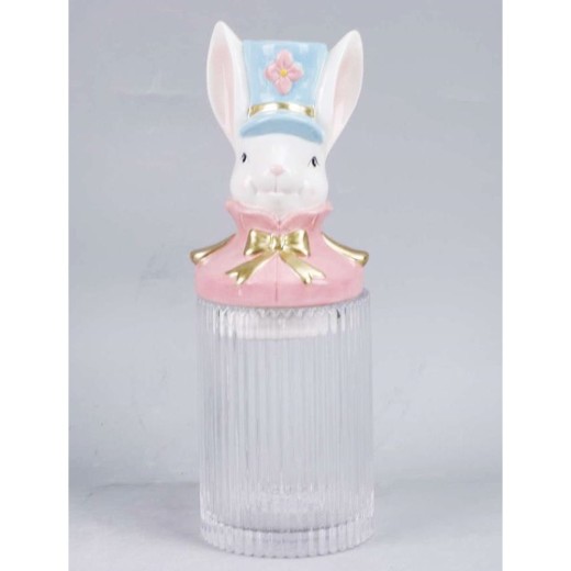 ΔΙΑΦΑΝΗ ΚΕΡΑΜΙΚΗ ΜΠΙΣΚΟΤΙΕΡΑ ΜΕ ΚΑΠΑΚΙ ΛΑΓΟ ΣΕ ΠΑΣΤΕΛ ΑΠΟΧΡΩΣΕΙΣ 11Χ11Χ31ΕΚ