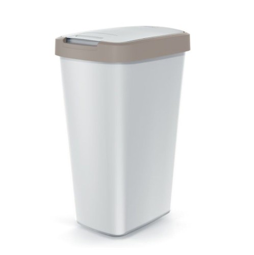 COMPACTA Q ΑΝΟΙΧΤΟ ΚΑΦΕ ΜΑΥΡΟ ΠΛΑΣΤΙΚΟΣ ΚΑΔΟΣ 45LT