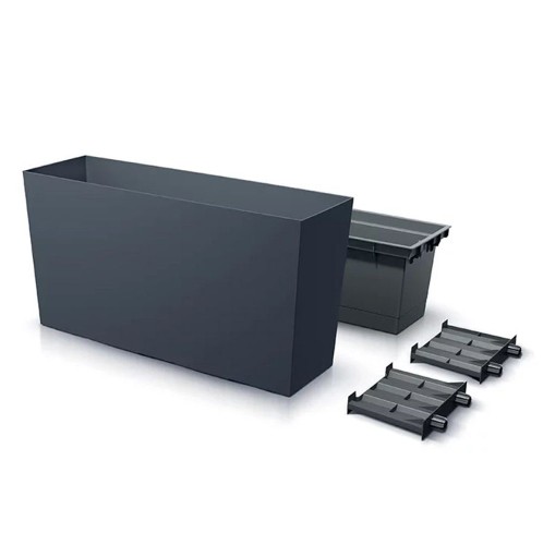 URBI CASE M ΑΝΘΡΑΚΙ ΠΛΑΣΤΙΚΗ ΖΑΡΝΤΙΝΙΕΡΑ 77Χ23,5Χ41ΕΚ