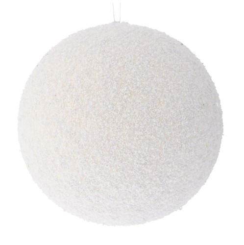 ΛΕΥΚΗ GLITTER FOAM ΜΠΑΛΑ 20ΕΚ