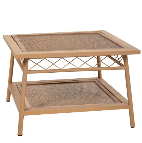 ΜΕΤΑΛΛΙΚΟ-ΞΥΛΙΝΟ ΤΡΑΠΕΖΙ 60x60x40EK