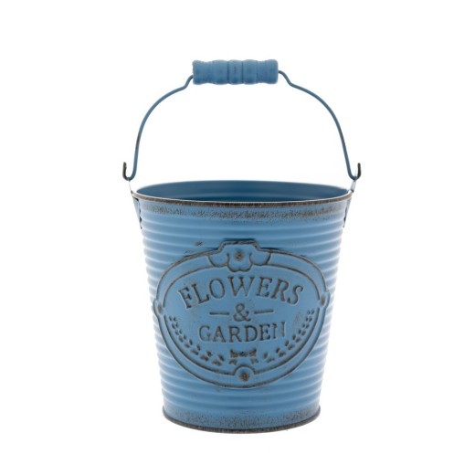 ΑΝΤΙΚΕ ΜΠΛΕ ΜΕΤΑΛΛΙΚΟ ΚΟΥΒΑΔΑΚΙ ΜΕ ΧΕΡΟΥΛΙ 12Χ13ΕΚ (FLOWERS AND GARDEN)