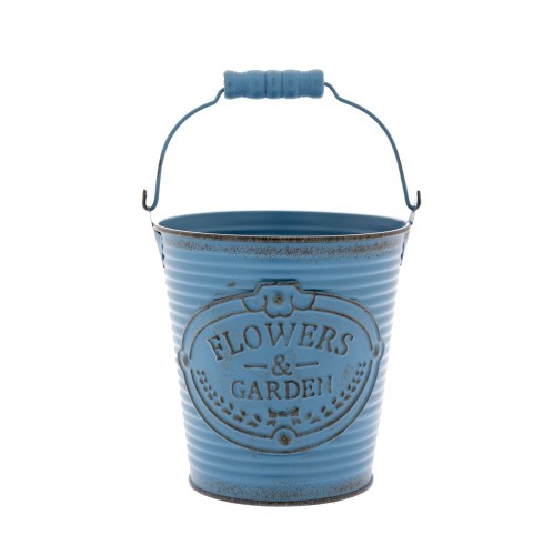 ΑΝΤΙΚΕ ΜΠΛΕ ΜΕΤΑΛΛΙΚΟ ΚΟΥΒΑΔΑΚΙ ΜΕ ΧΕΡΟΥΛΙ 12Χ13ΕΚ (FLOWERS AND GARDEN)