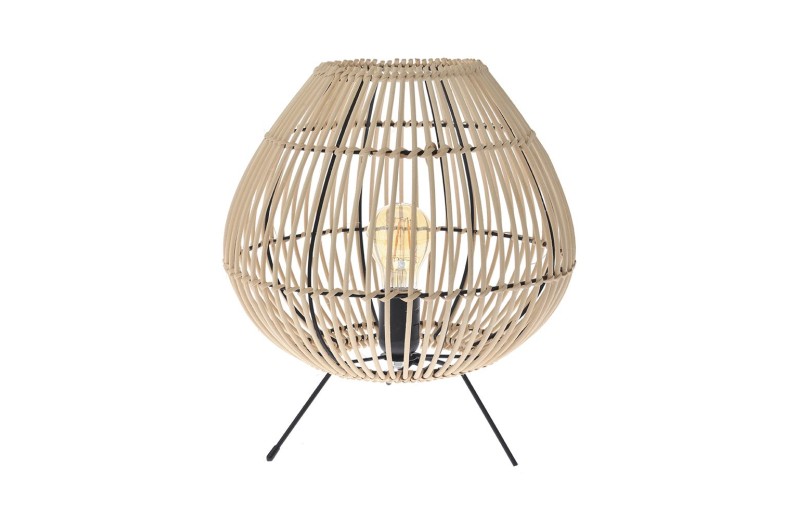 ΕΠΙΤΡΑΠΕΖΙΟ ΛΑΜΠΑΤΕΡ RATTAN Φ31Χ33ΕΚ