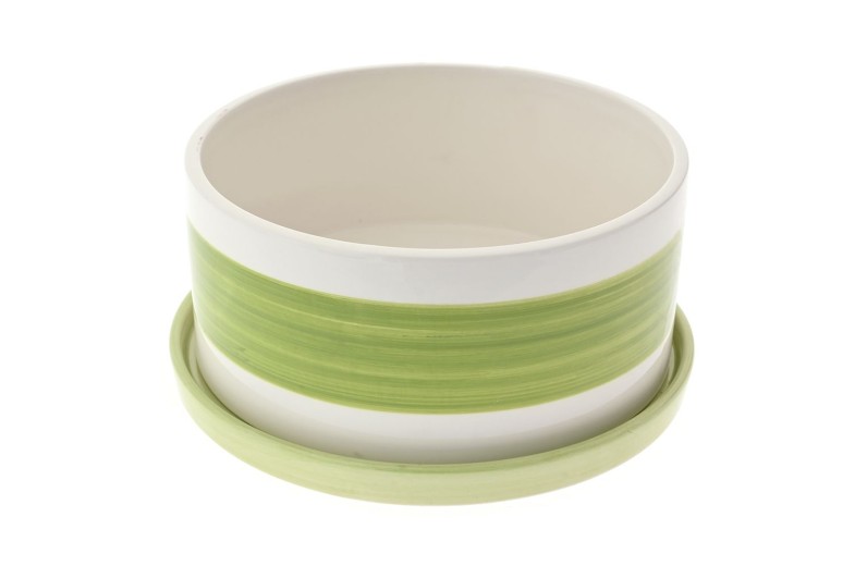 ΠΡΑΣΙΝΟ ΚΕΡΑΜΙΚΟ ΚΑΣΠΩ ΜΕ ΠΙΑΤΑΚΙ 20Χ20Χ10ΕΚ