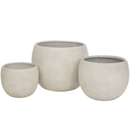 ΣΕΤ 3 ΛΕΥΚΟ ΠΗΛΙΝΟ ΚΑΣΠΩ 40Χ40Χ32ΕΚ 32Χ32Χ25ΕΚ 25Χ25Χ20ΕΚ