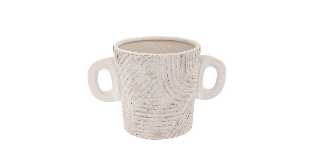 ΛΕΥΚΟ ΚΕΡΑΜΙΚΟ ΚΑΣΠΩ 26Χ15Χ16ΕΚ ΜΕ ΧΕΡΑΚΙΑ