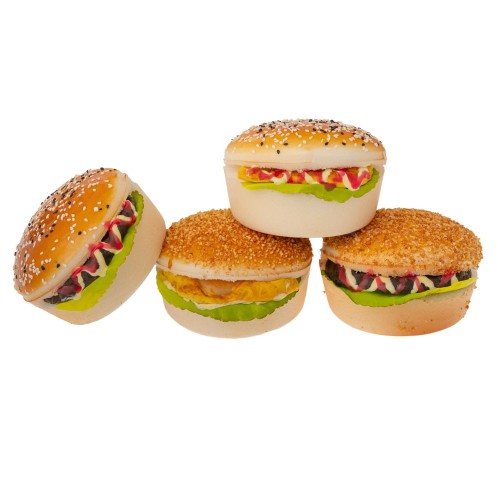 ΜΑΓΝΗΤΑΚΙ BURGER Φ8Χ5ΕΚ 4 ΣΧΕΔΙΑ ΣΕ ΚΟΥΤΙ 12ΤΜΧ