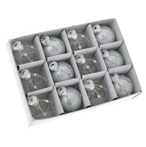 ΔΙΑΦΑΝΗ ΑΣΗΜΙ ΓΥΑΛΙΝΗ ΜΙΝΙ ΜΠΑΛΑ 3ΕΚ ΣΕΤ 12