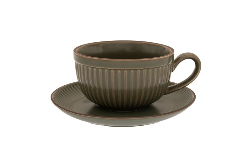 ΠΡΑΣΙΝΟ ΚΕΡΑΜΙΚΟ ΦΛΥΤΖΑΝΙ ΜΕ ΑΝΑΓΛΥΦΕΣ ΡΙΓΕΣ ΚΑΙ ΠΙΑΤΑΚΙ 230ml