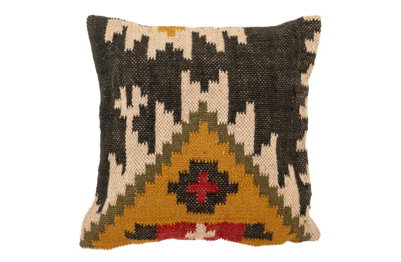 ΠΟΛΥΧΡΩΜΟ ΥΦΑΣΜΑΤΙΝΟ ΜΑΞΙΛΑΡΙ ΜΕ ΓΕΩΜΕΤΡΙΚΑ ΣΧΕΔΙΑ 45Χ45ΕΚ