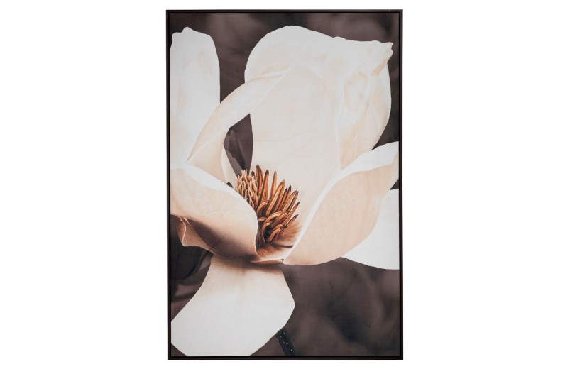 MAGNOLIA ΠΙΝΑΚΑΣ 83Χ123ΕΚ ME ΚΟΡΝΙΖΑ ΣΕ ΤΥΠΩΜΕΝΟ ΚΑΜΒΑ