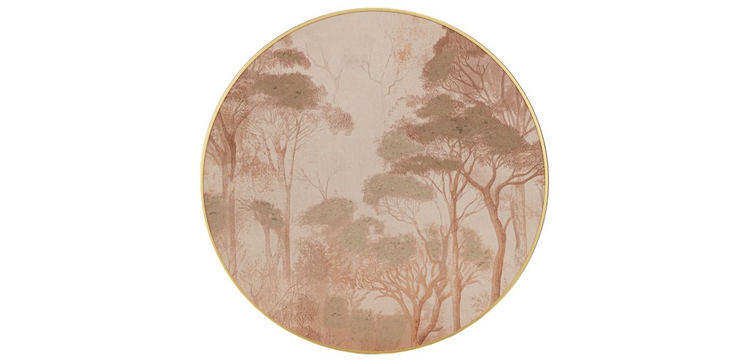 ΕΛΑΙΟΓΡΑΦΙΑ ΣΕ ΤΥΠΩΜΕΝΟ ΛΙΝΟ ΚΑΜΒΑ Φ100ΕΚ Χ5 ΜΕ ΔΕΝΤΡΑ ΣΤΡΟΓΓΥΛΟ