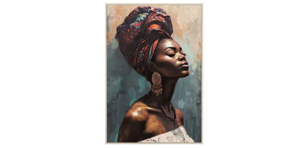 ΕΛΑΙΟΓΡΑΦΙΑ ΣΕ ΤΥΠΩΜΕΝΟ ΚΑΜΒΑ 80Χ4.5Χ120ΕΚ ΓΥΝΑΙΚΑ