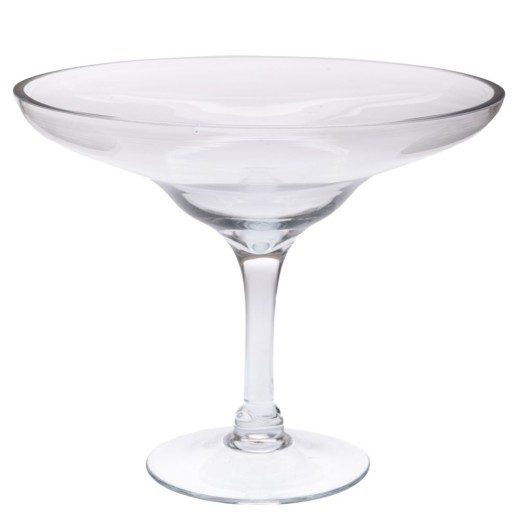 ΔΙΑΦΑΝΟ ΒΑΖΟ ΜΕ ΠΟΔΙ Φ 25Χ22 ΕΚ