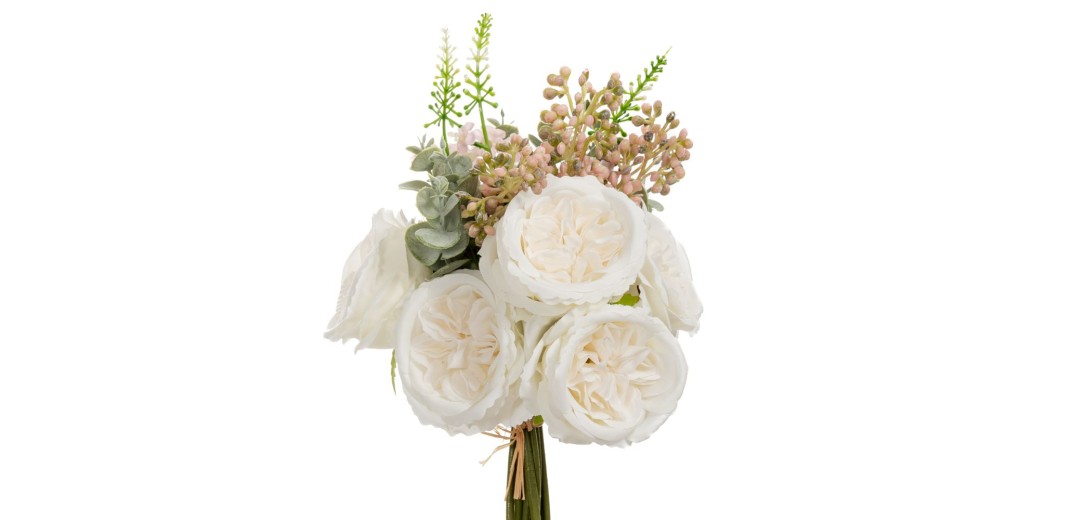 ΛΕΥΚΟ ΜΠΟΥΚΕΤΟ japanese rose Χ8 26ΕΚ