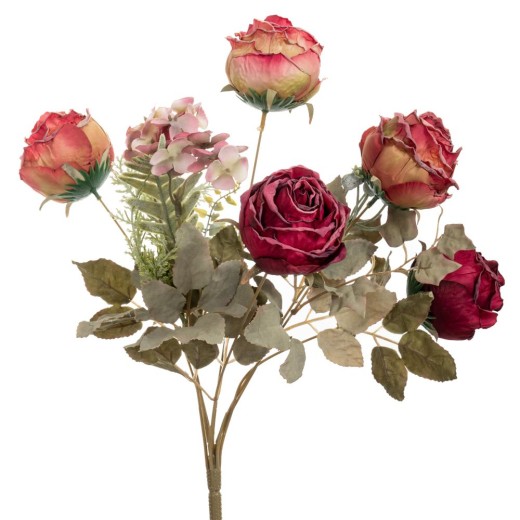 ΚΟΚΚΙΝΟ ΜΠΟΥΚΕΤΟ ΤΡΙΑΝΤΑΦΥΛΛΑ Χ7 42ΕΚ