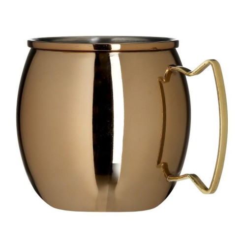 INART ΚΟΥΠΑ ΜΕΤΑΛΛΙΚΗ  ΜΠΡΟΝΖΕ 470CC 12X9X8 - 9cm x 8cm x 12cm