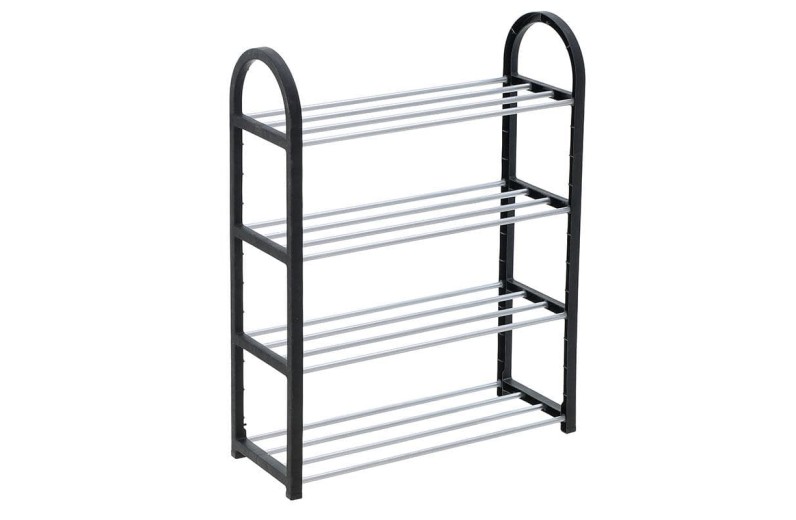 CLICK ΠΑΠΟΥΤΣΟΘΗΚΗ/ΡΑΦΙΕΡΑ 12-16 ΖΕΥΓ. ΜΕΤΑΛ/PL ΜΑΥΡΗ 50Χ19Χ65 - 19cm x 65cm x 50cm