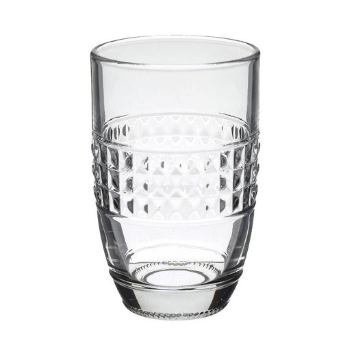 CLICK S/6 ΠΟΤΗΡΙ ΝΕΡΟΥ ΔΙΑΦΑΝΟ 380mL Φ8Χ12 - 8cm x 12cm x 8cm