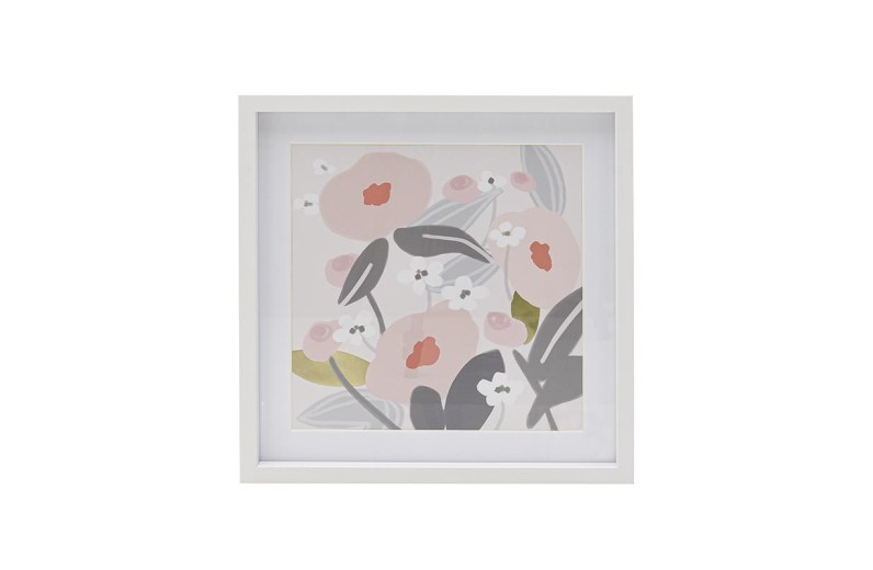 INART ΠΙΝΑΚΑΣ ΜΕ ΠΛΑΙΣΙΟ PRINTED 34X34 - 34cm x 34cm