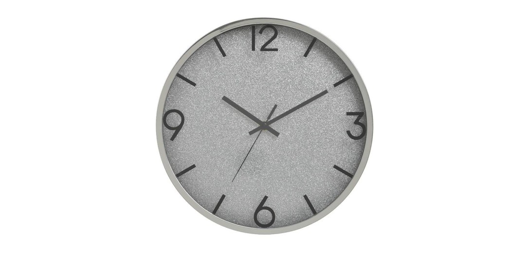 CLICK ΡΟΛΟΙ ΤΟΙΧΟΥ PL ΑΣΗΜΙ/ΜΑΥΡΟ Φ30Χ4 - 4cm x 30cm x 30cm