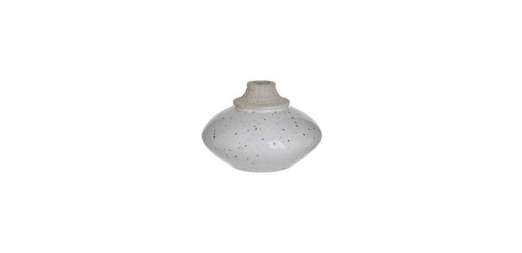 INART ΒΑΖΟ ΚΕΡΑΜΙΚΟ ΚΡΕΜ Φ13Χ9 - 13cm x 9cm x 13cm